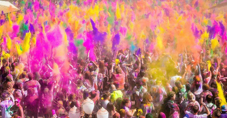 fiesta de los colores Jaén - Holi colors